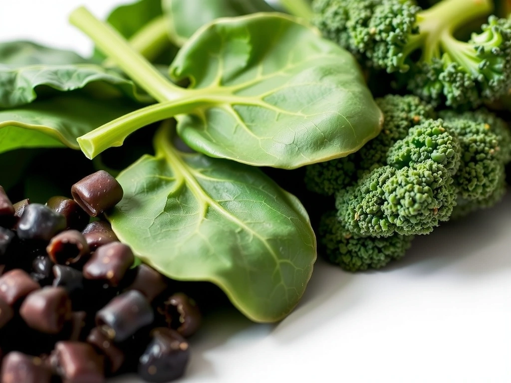 Zielone warzywa liściaste